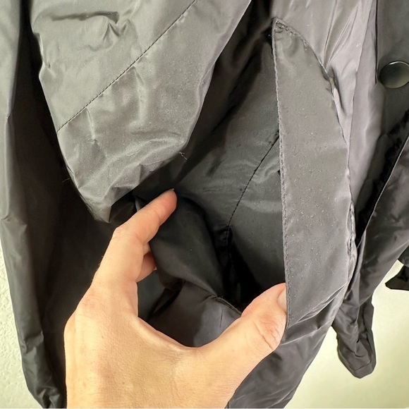 PRADA Black Re-Nylon safari rain jacket SZ IT 42, US 6, M - Picture 7 of 13